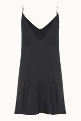 NIDODILEDA Autumn mini dress Μαύρο μίνι φόρεμα