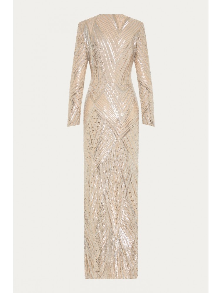 NIDODILEDA Bliss Dress Silvery Ασημί Φόρεμα