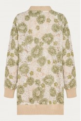 NIDODILEDA Fayora Cardigan Floral Beaded Φλοράλ Ζακέτα