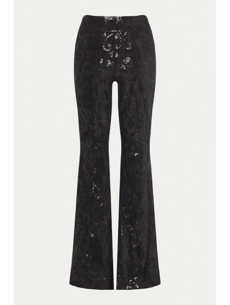 NIDODILEDA Medias Pants Black Μαύρη Παντελόνα