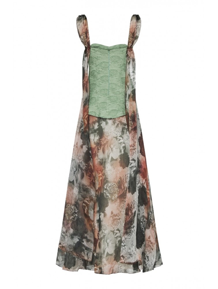 NIDODILEDA Aisha Top dress Εμπριμέ Τοπ φόρεμα