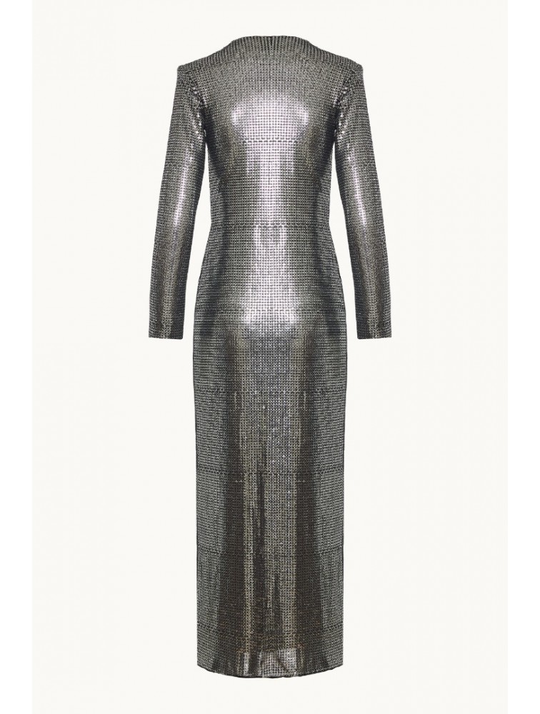 NIDODILEDA Alzir Dress Ασημί Φόρεμα
