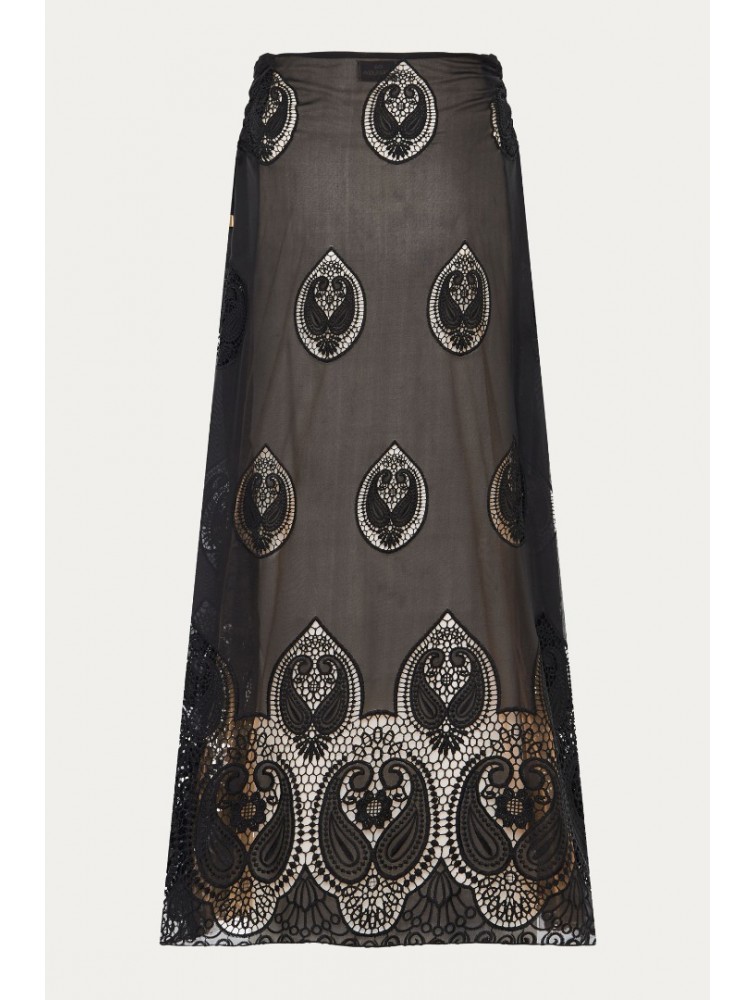 NIDODILEDA Harlow Skirt Black Μαύρη Φούστα