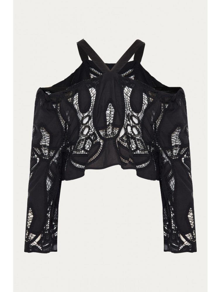 NIDODILEDA Lana Top Black Μαύρο Τοπ