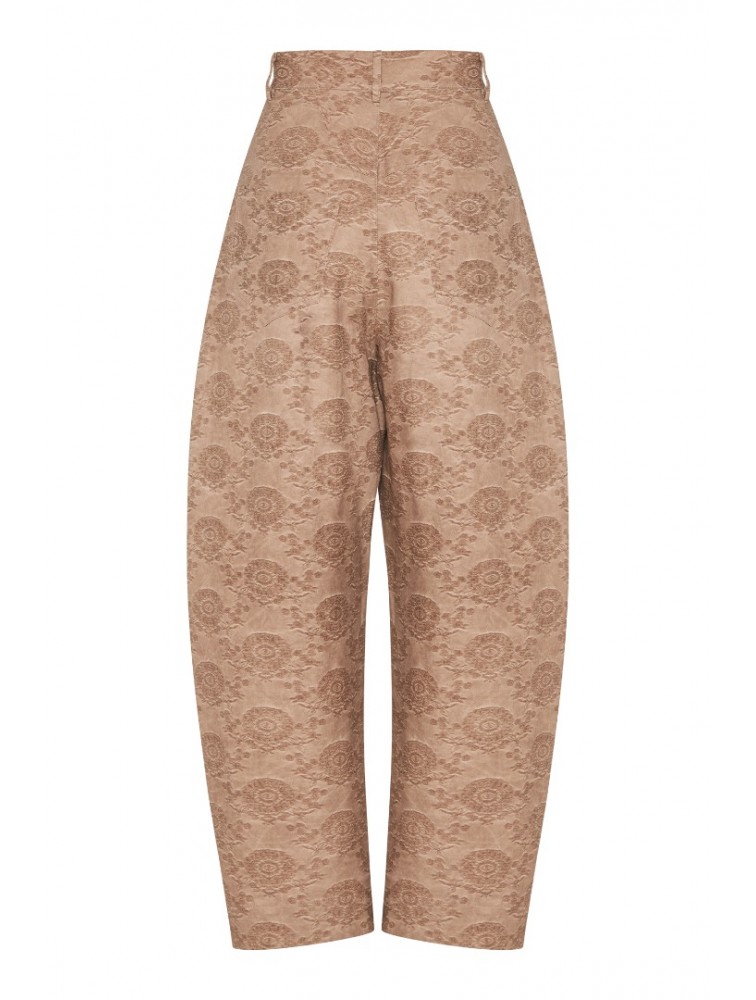 NIDODILEDA Neil Barrel Pants Dusty Pink Ροζ Παντελόνα