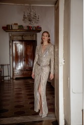 NIDODILEDA Bliss Dress Silvery Ασημί Φόρεμα