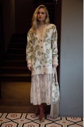 NIDODILEDA Fayora Cardigan Floral Beaded Φλοράλ Ζακέτα