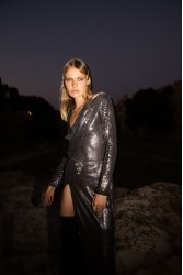 NIDODILEDA Alzir Dress Ασημί Φόρεμα