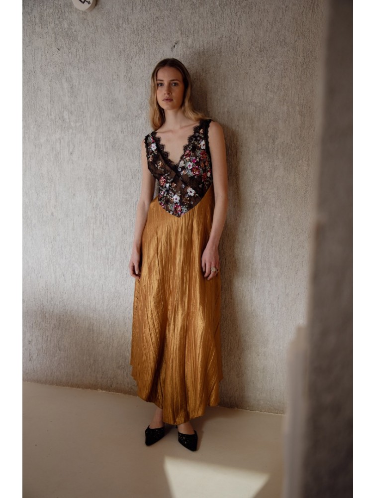 NIDODILEDA Cadence Dress Bronze Dress