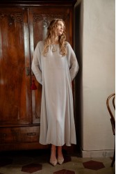 NIDODILEDA Cielo Dress Light Blue Grey Γαλάζιο Γκρι Φόρεμα
