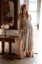 NIDODILEDA Smooth Topdress Light Grey Ανοιχτό Γκρι Τοπ Φόρεμα