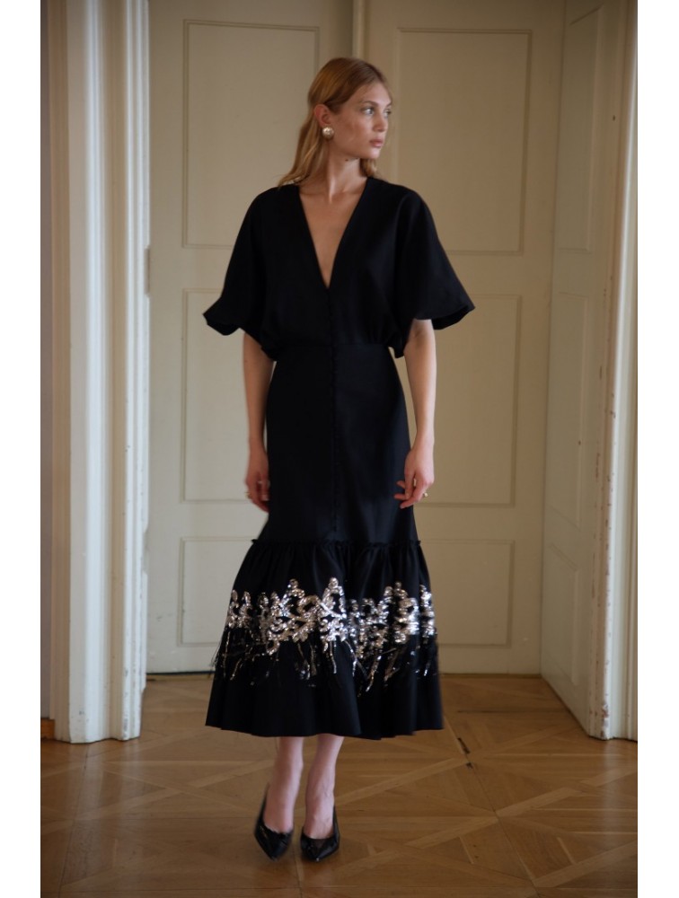 NIDODILEDA Nosco Dress Black Μαύρο Φόρεμα