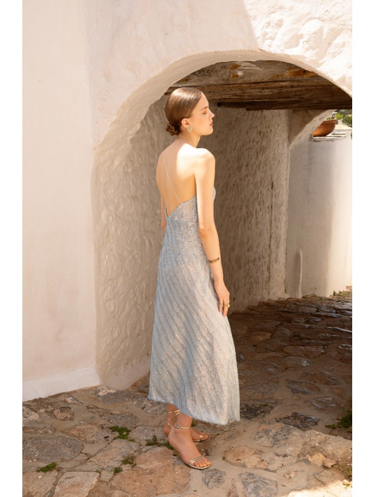 NIDODILEDA Milena Dress Light Blue