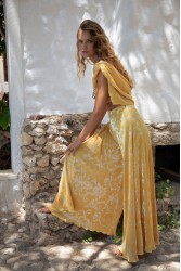 NIDODILEDA Oceanne Top Gold Yellow