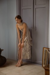 NIDODILEDA Vero Dress Grey Blue