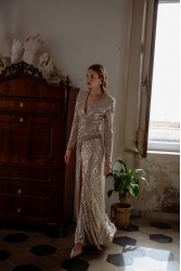 NIDODILEDA Bliss Dress Silvery Ασημί Φόρεμα