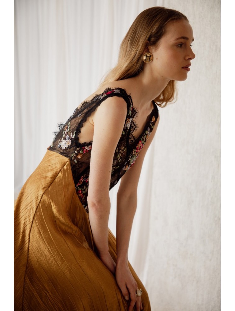 NIDODILEDA Cadence Dress Bronze Dress