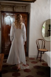NIDODILEDA Cielo Dress Light Blue Grey Γαλάζιο Γκρι Φόρεμα