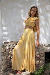 NIDODILEDA Oceanne Top Gold Yellow