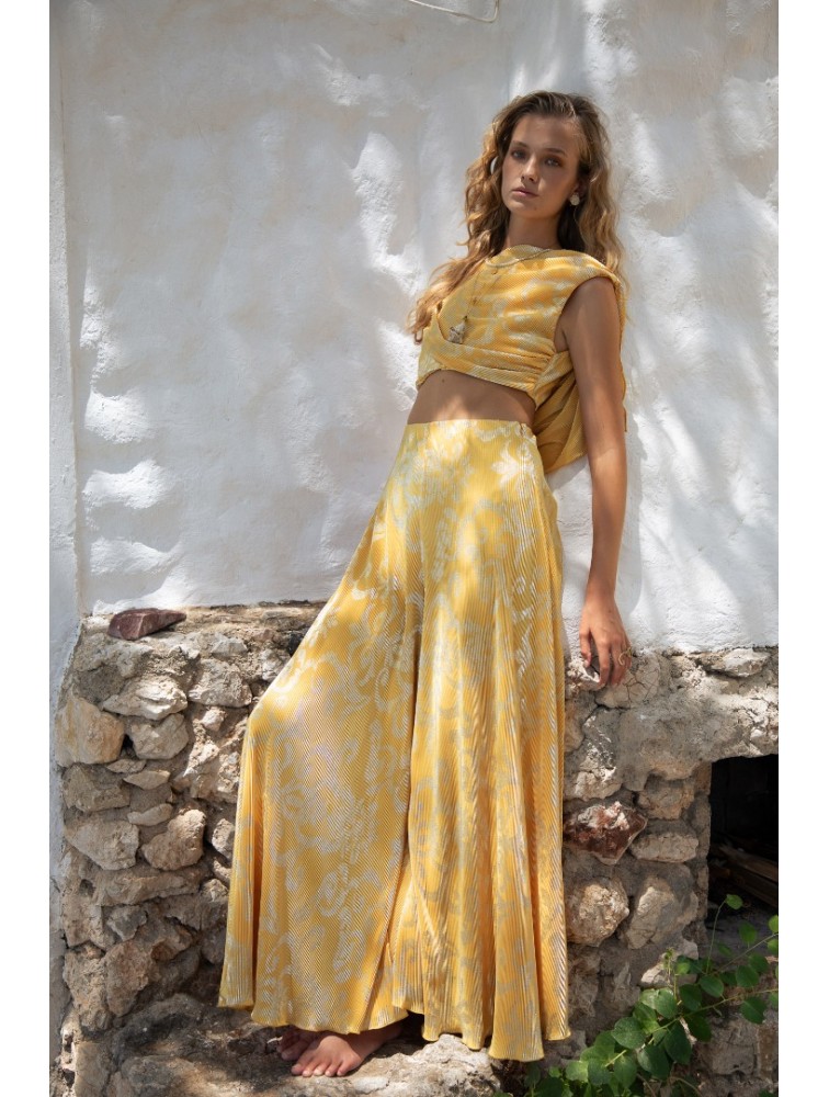 NIDODILEDA Oceanne Top Gold Yellow
