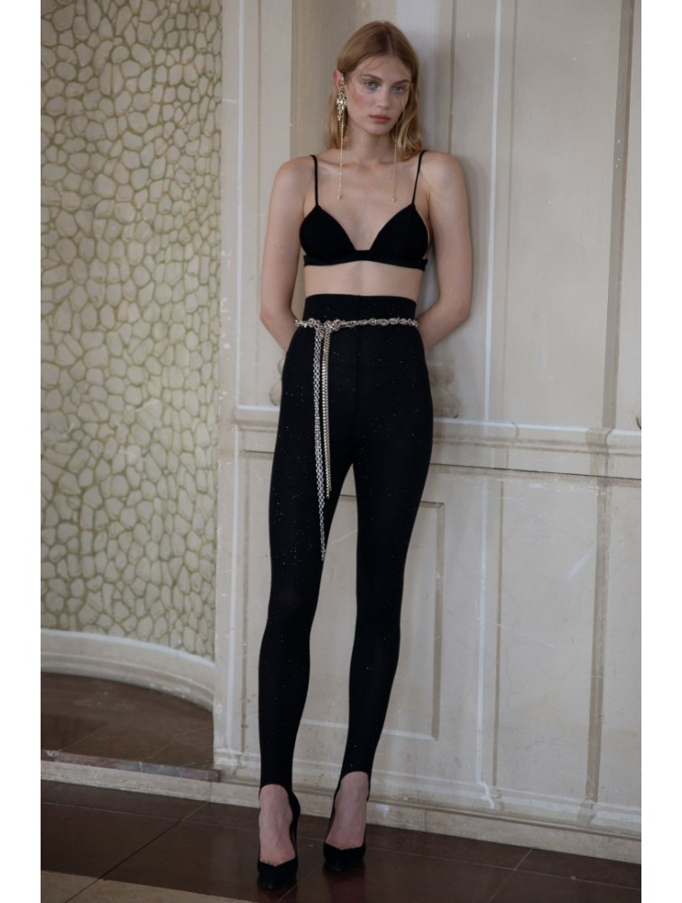 NIDODILEDA Grata Leggings Black Μαύρο Κολάν