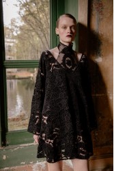 NIDODILEDA Prae Bodysuit Black lace Μαύρο Κορμάκι με δαντέλα