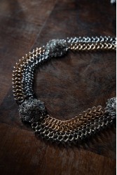 NIDODILEDA Anaca Belt Δίχρωμη Αλυσίδα