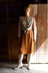 NIDODILEDA Crescent dress Tabac