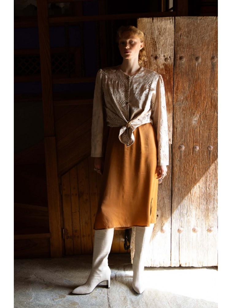NIDODILEDA Crescent dress Tabac