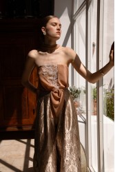 NIDODILEDA Eir Pants Silvery Olive Ασημί Λαδί Παντελόνα
