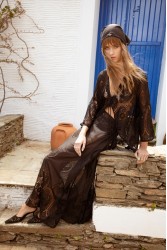 NIDODILEDA Harlow Skirt Black Μαύρη Φούστα