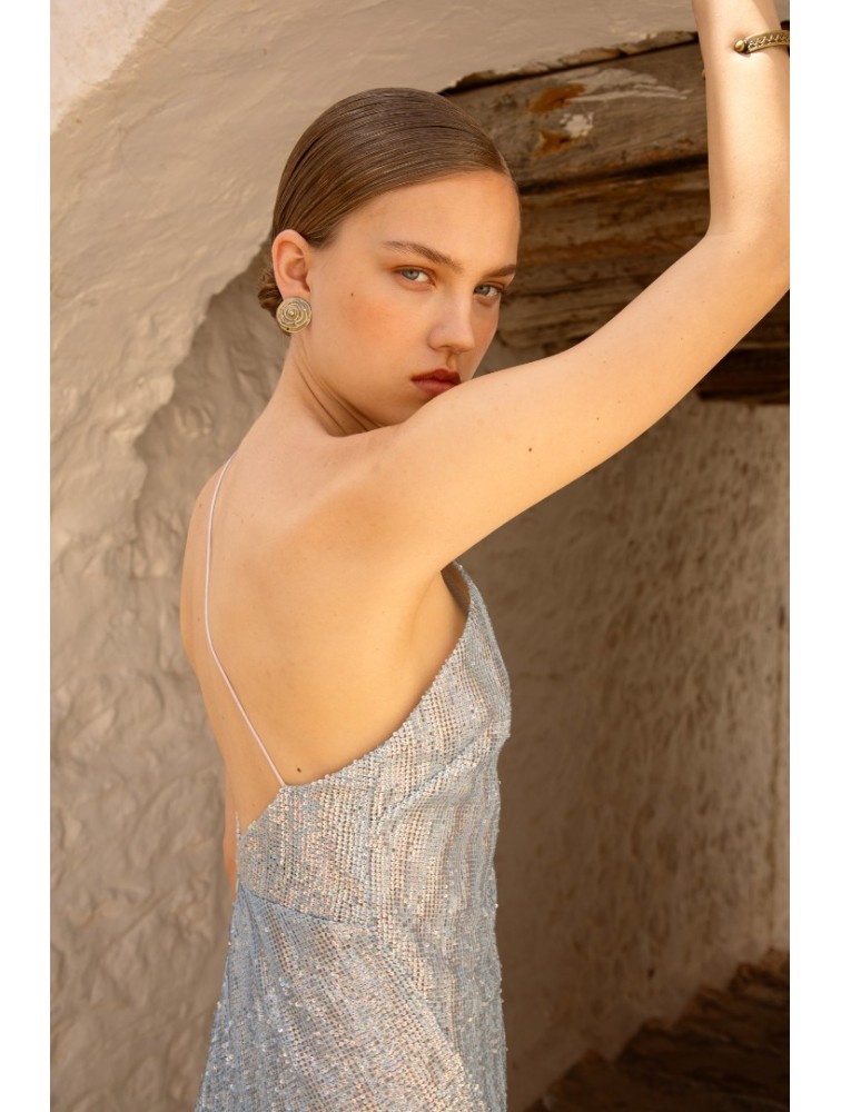 NIDODILEDA Milena Dress Light Blue