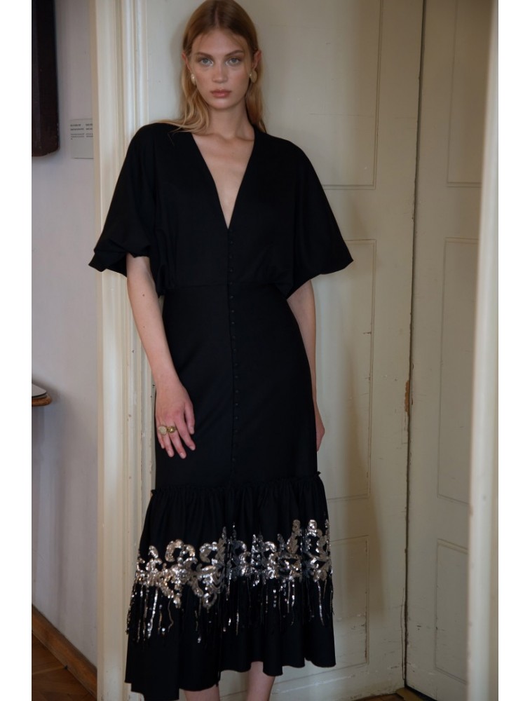 NIDODILEDA Nosco Dress Black Μαύρο Φόρεμα