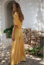 NIDODILEDA Oceanne Top Gold Yellow