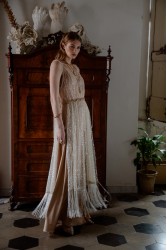 NIDODILEDA Whisper Dress Silvery Ασημί Φόρεμα