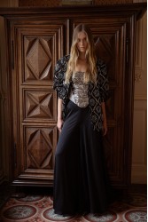 NIDODILEDA Adaline Pants Μαύρη Σατέν Παντελόνα