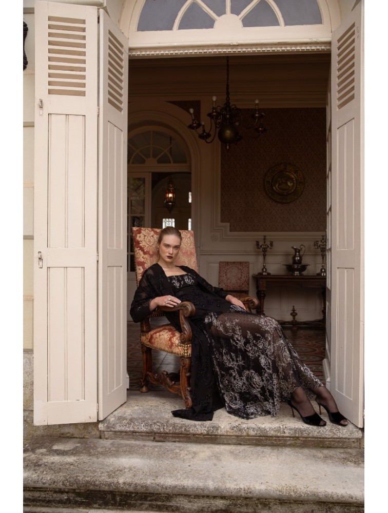 NIDODILEDA Alani Manteau Μαύρο Μαντό