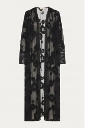 NIDODILEDA Alani Manteau Μαύρο Μαντό