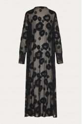 NIDODILEDA Alani Manteau Μαύρο Μαντό