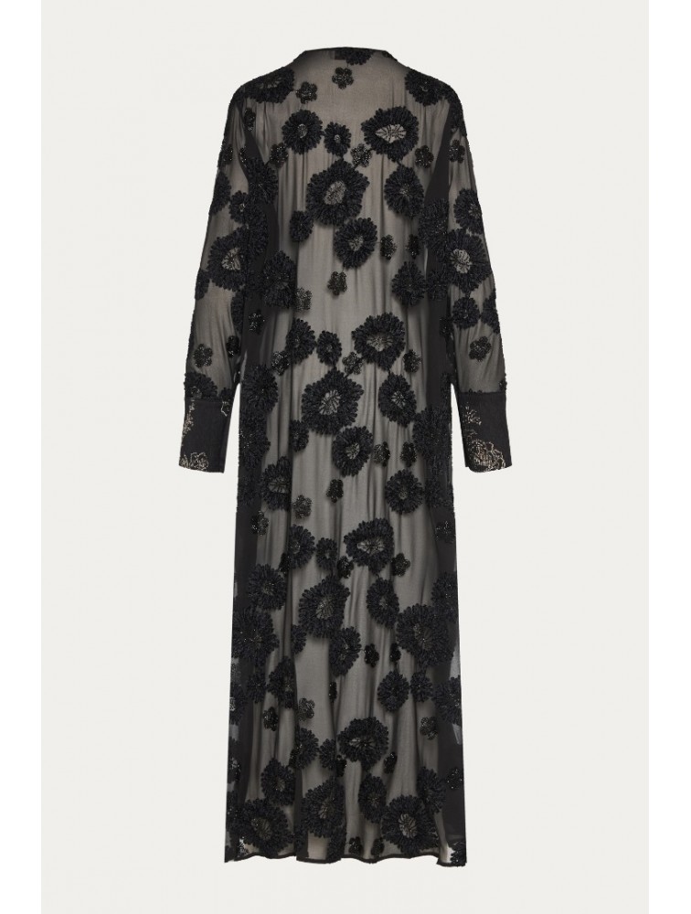 NIDODILEDA Alani Manteau Μαύρο Μαντό