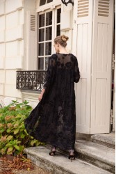 NIDODILEDA Alani Manteau Μαύρο Μαντό