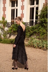 NIDODILEDA Amira Dress Μαύρο Φόρεμα με Παγέτα