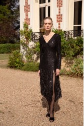 NIDODILEDA Amira Dress Μαύρο Φόρεμα με Παγέτα