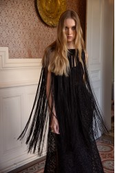 NIDODILEDA bonnet Multiwear Piece Μαύρο Τοπ με Κρόσια