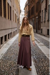 NIDODILEDA Brent Pants Μωβ Παντελόνα