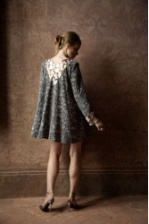 NIDODILEDA Caden Dress Γκρι Παγετένιο Φόρεμα