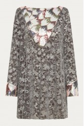 NIDODILEDA Caden Dress Γκρι Παγετένιο Φόρεμα