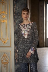 NIDODILEDA Caden Dress Γκρι Παγετένιο Φόρεμα