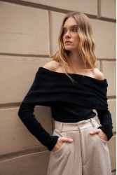 NIDODILEDA Carl Pants Ψηλόμεση Μπεζ Παντελόνα