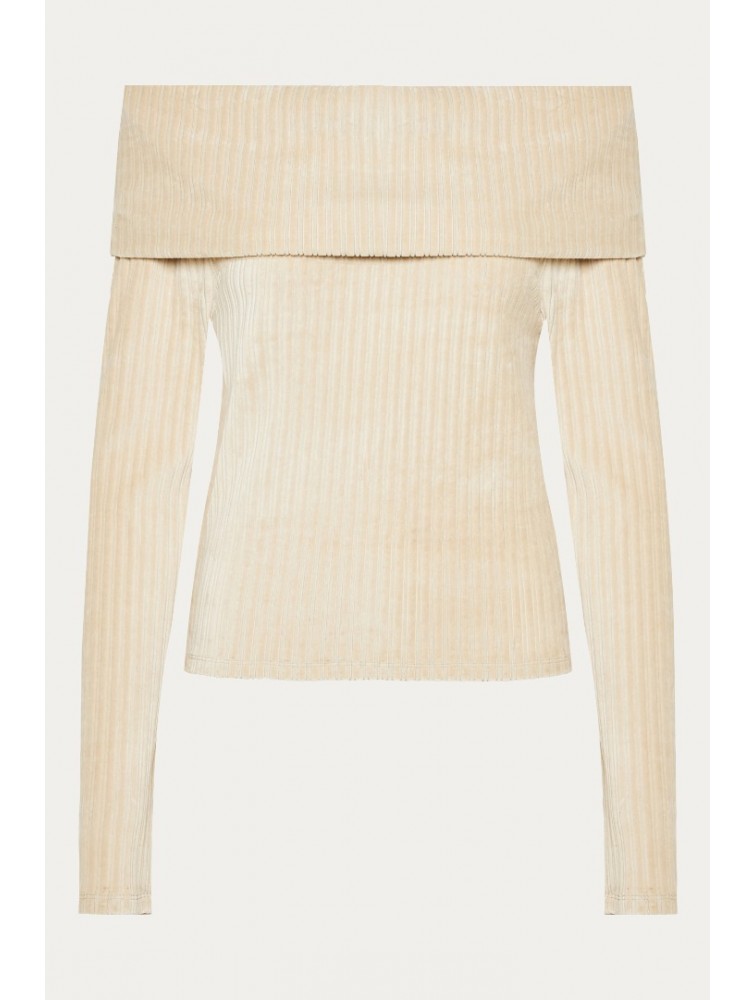 NIDODILEDA Cole Top Off White Εκρού Τοπ